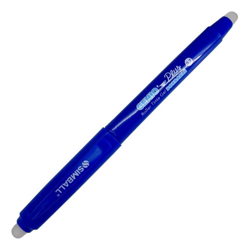 Roller Micro Simball Tinta Gel Borrable Genio Azul Color del exterior Liso