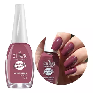 Esmalte Colorama Mauve Urban Coleção Grandes Sucessos Cor Roxo