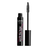 Mascara De Pestañas Worth The Hype Waterproof Mascara Nyx Color Black