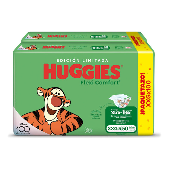 Huggies Flexi Comfort Xxg X 100