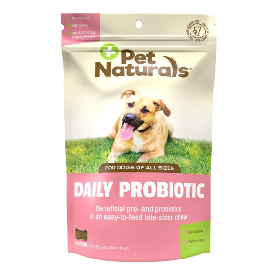 Pet Naturals Snack Para Perros Daily Probiotic 72g