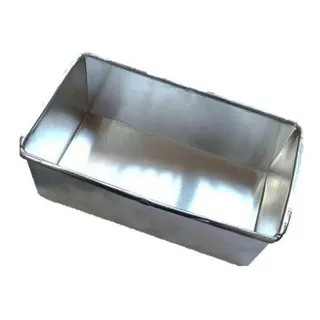Formas Retangular Caixa Leite P/bolo 1kg (aluminio) 5 Pçs