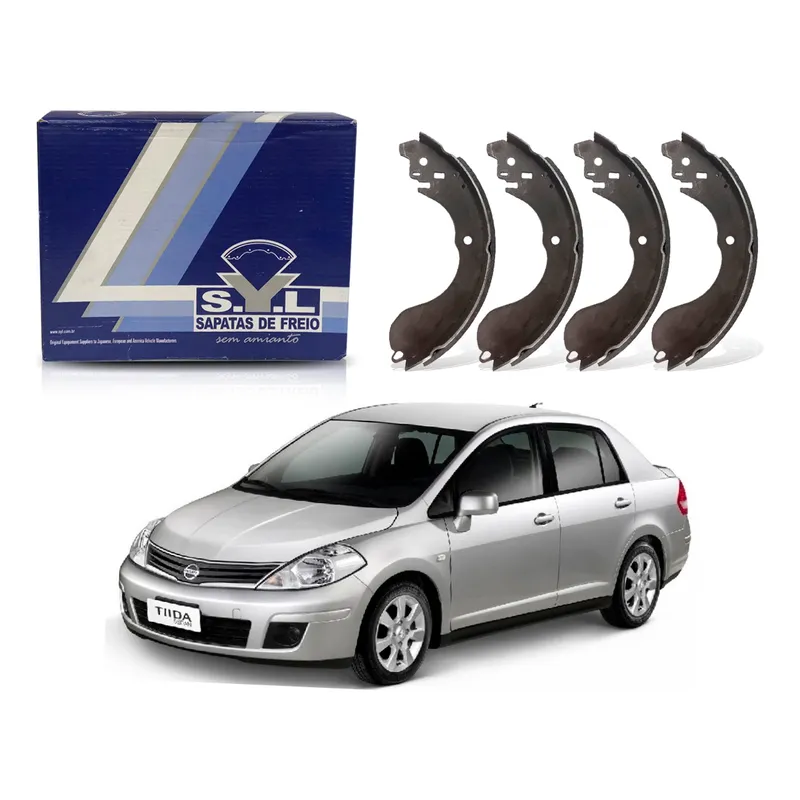 Sapata Freio Syl 228mm Tiida Sedan 1.8 2011 A 2013
