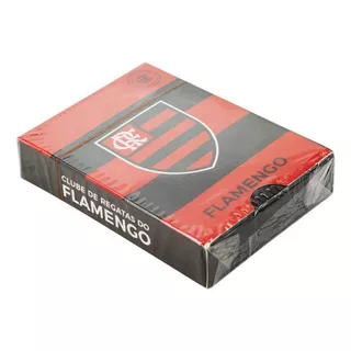 Baralho Plástico 54 Cartas Com Naipes - Flamengo