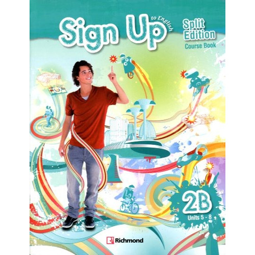 Sign Up To English 2b - Student's Book + Workbook + Audio Cd