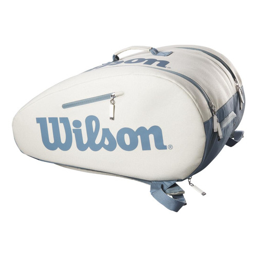 Paletero Wilson - Women's Padel Racket Bag - Padel Color Blanco/Celeste