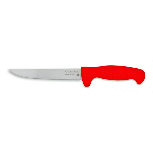 Cuchillo Deshuesador Recto 8 Caledonia Cader-8r Color Rojo