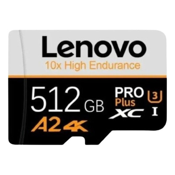 Tarjeta De Memoria Micro Sd Lenovo 512gb Pro Plus Clase 10 