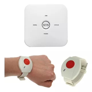 Boton De Panico Adultos Emergencia Gsm Y  Wifi  Wl Zdas952