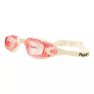 Antiparra Lente Natacion Hydro Odissey Uv Adultos Tyttennis Color Blanco C/rosa