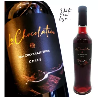 2 Botellas 750ml Vino De Chocolate Le Chocolatier, Chile