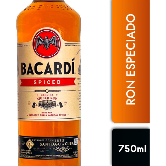 Ron Bacardi Spiced 750cc 1 Unidad