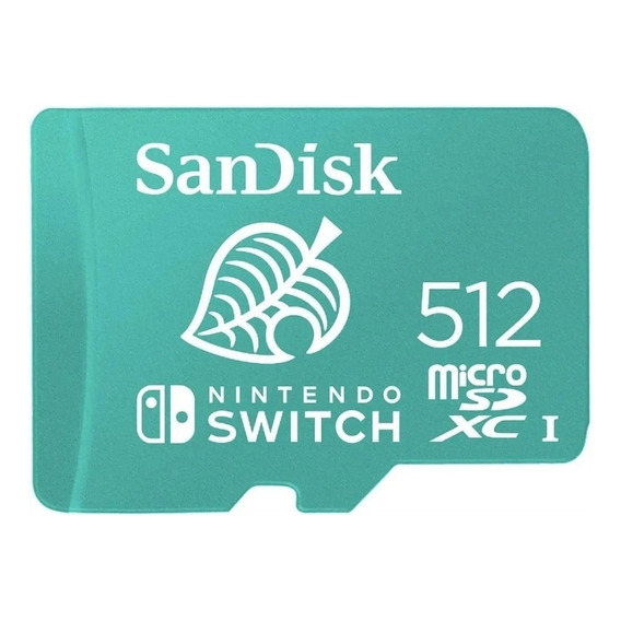 Memoria Micro Sd 512gb Para Nintendo Switch 4k 100 Mb/s