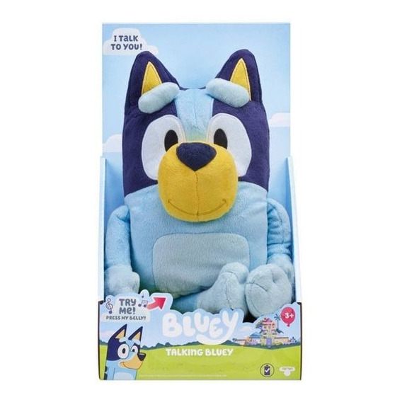 Bluey Peluche Musical C/frases Original Mide 33 Cms - Family