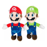 Peluche De Mario Y Luigui Luigi Bross Grande Xxl Plus