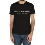 Ax Armani Exchange Playera De Manga Corta Para Hombre Con