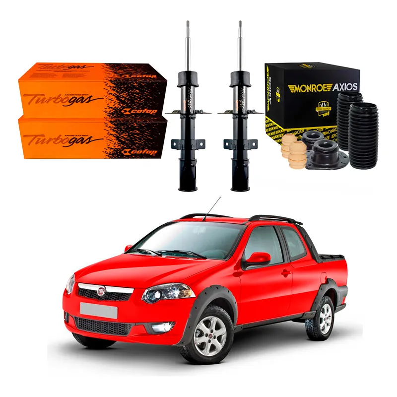 Kit Amortecedor Dianteiro Strada Trekking 1.6 2013 A 2016