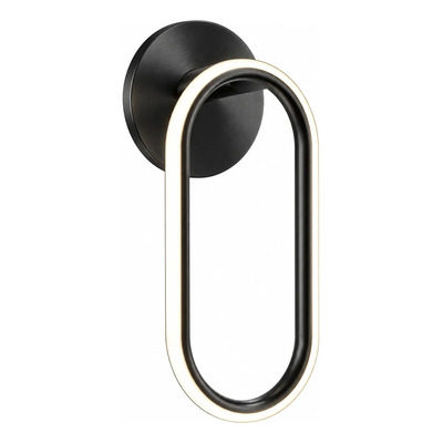 Aplique Pared Led Moderno Oval Luz  Calida