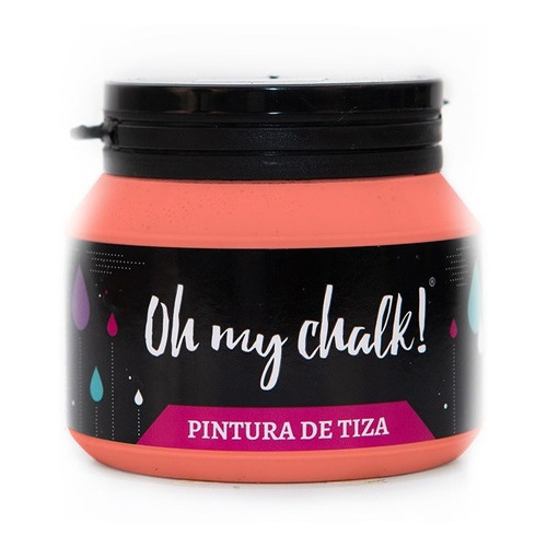 Oh My Chalk! Pintura De Tiza - Tizada 210 Cc. Colores Color Apricot