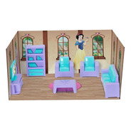 Casinha Boneca Brinquedo Mini Sala Princesas Disney Mielle