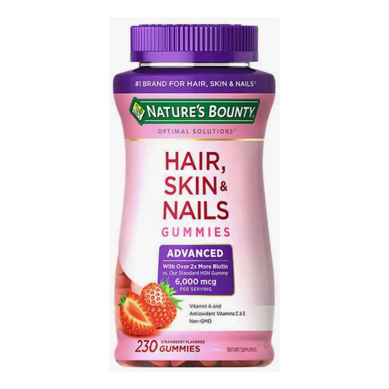 Hair Skin Nails Nature´s Bounty - Unidad a $511