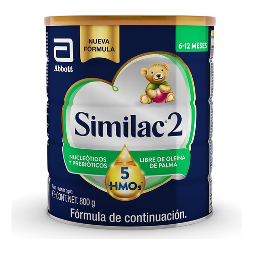 Similac Etapa 2 800 G, Fórmula Infantil Sabor N/A