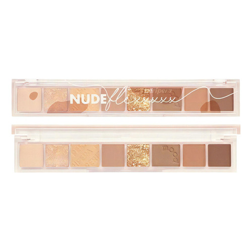 Peripera All Take Mood Palette Paleta Sombras Ojos 8 Tonos Color De La Sombra #07 Nude Flexxxxx