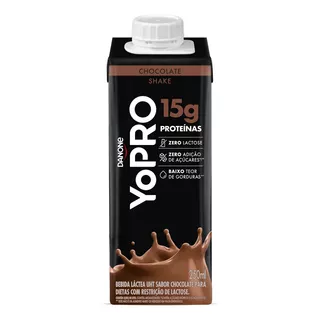 Bebida Láctea Uht Yopro Chocolate Zero Lactose - 250ml