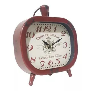 Reloj Vintage De Mesa O Para Colgar De Metal