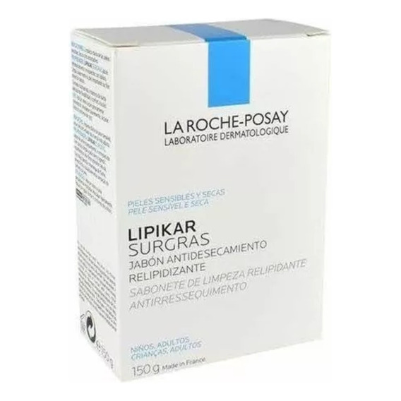 Barra Dermolimpiadora La Roche Posay Lipikar Surgras 150g