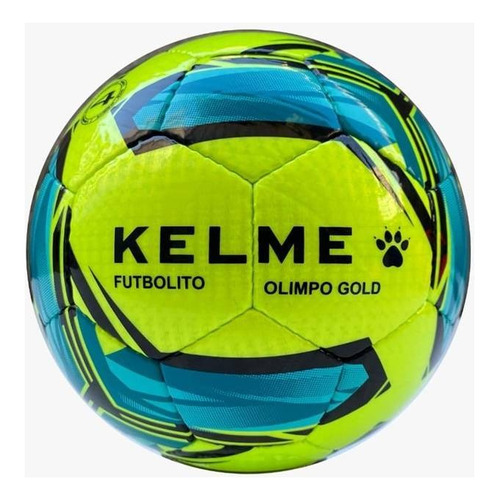 Balón Futbolito Kelme Olimpo Gold Nº4 // Color Verde limón