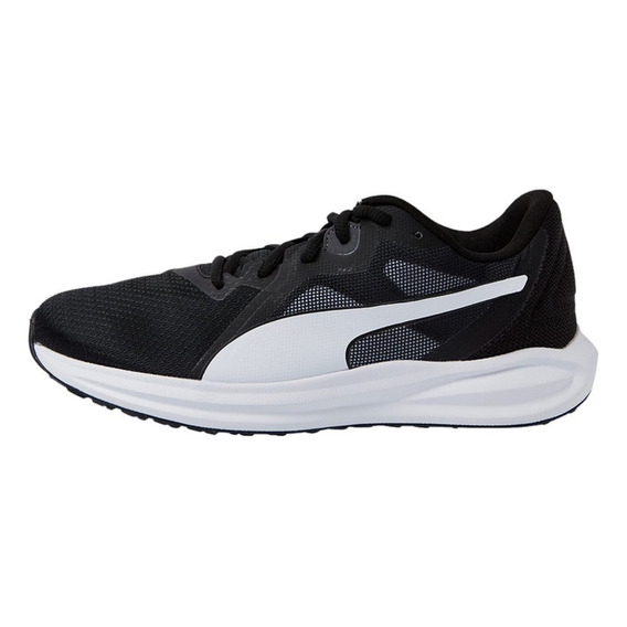 Tenis Puma Twitch Runner Hombre-negro/blanco