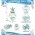 Frasco De Vidrio Náutico Con Estrella De Mar - Decoración Pa