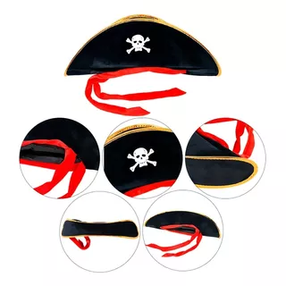 Gorro Sombrero Pirata Disfraz Halloween