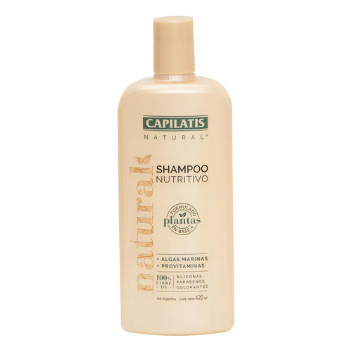 Capilatis Shampoo Natural Nutritivo 420ml