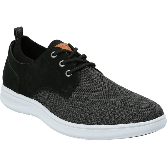 Sneaker Hush Puppies Port Black Para Hombre