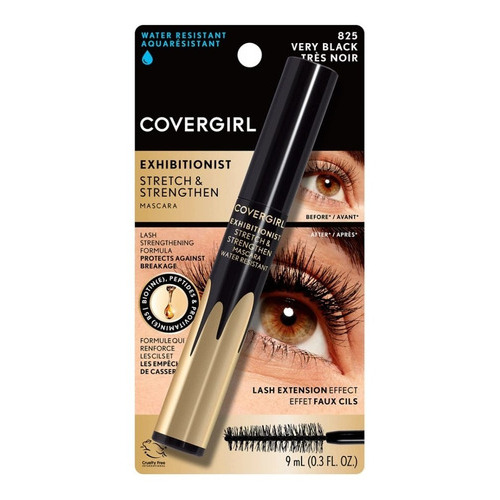 Covergirl Exhibitionist Stretch & Strengthen Mascara 9ml Color 825 Very Black