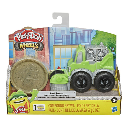 Play-doh Wheels - Barredora De Calles Color Multicolor