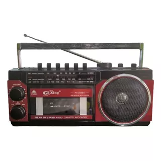 Rádio Portátil Am/fm Gravador/reprodutor De Fitas Cassete