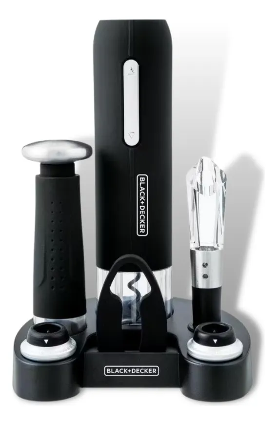 Kit Abridor De Vinho Black & Decker Wine Set W20-br Bivolt