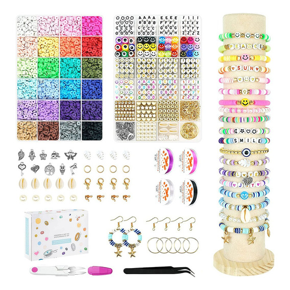 Kits Para Hacer Pulseras De Collar De Bricolaje Joyas 8575u