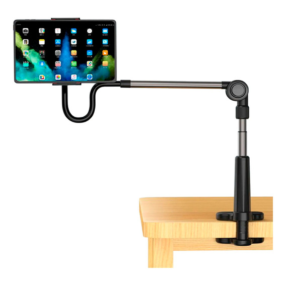 Soporte Tablet Celular Pedestal Escritorio Flexi Ajustable