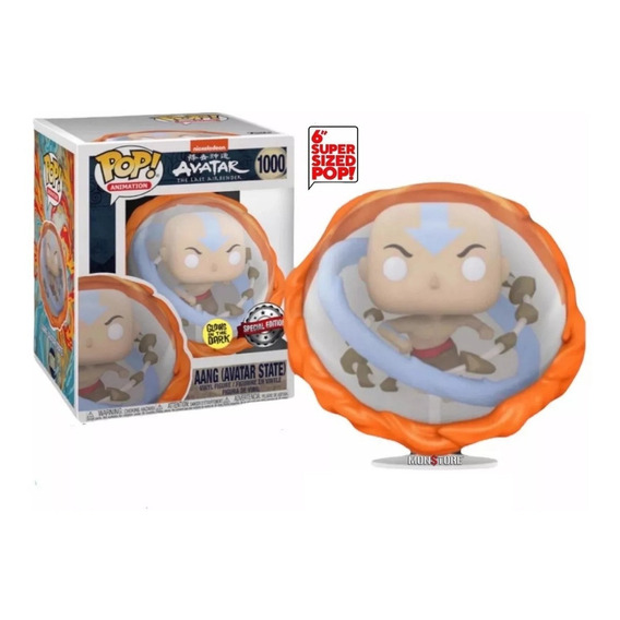 Funko Pop Aang Avatar State Element 6 Inch #1000 Exclusive