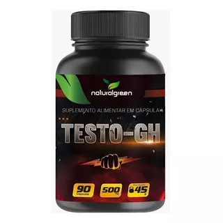 Testo-gh Pró Hormonal Zma 500mg 90 Cápsulas