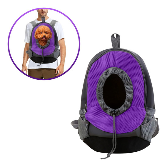 Mochila Para Mascotas Pequeñas Transportador Transpirable