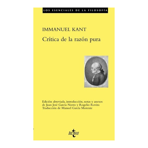 Critica De La Razon Pura - Immanuel Kant