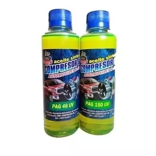 Aceite Sintetico Pag 150 R-134a Uv 8 Oz Compresor Oil