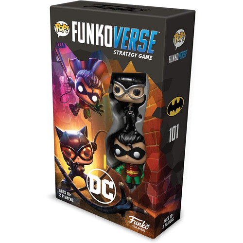 Funkoverse Dc Juego De Mesa Gatubela Y Robin