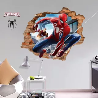 Decoración En Vinil Spiderman Avengers Spider Sticker Xl Color Multicolor