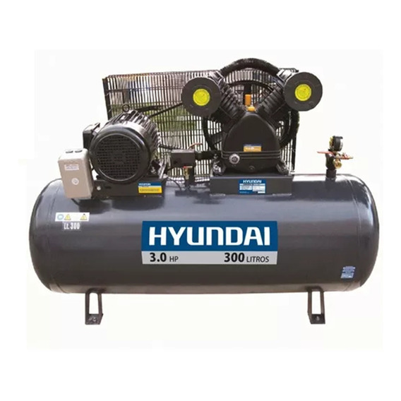 Compresor Hyundai Hyc300 - 300l - 3hp Trifásico 220v - Tyt